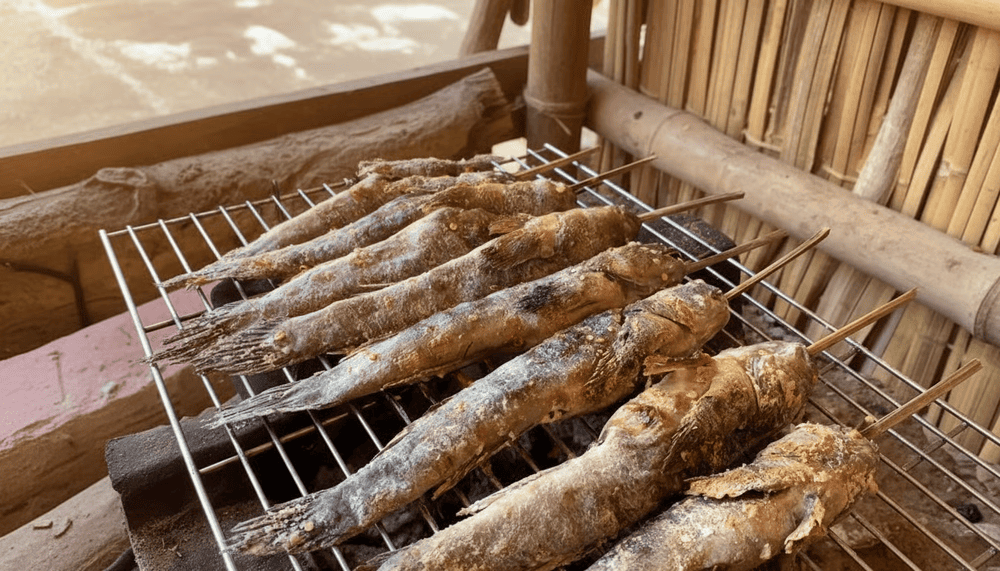 Vị cá tươi ngon, được nướng thơm lừng, mang lại một trải nghiệm ẩm thực khó quên